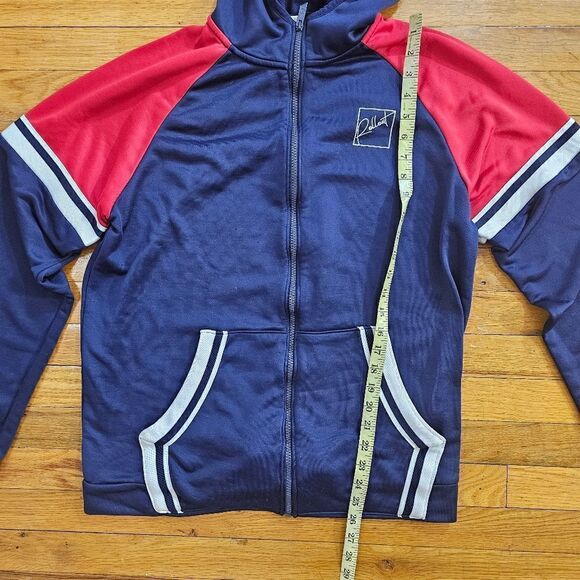 Holloway Men’s Blue Full Zip Up Jacket Sweater Size L - Picture 5 of 8